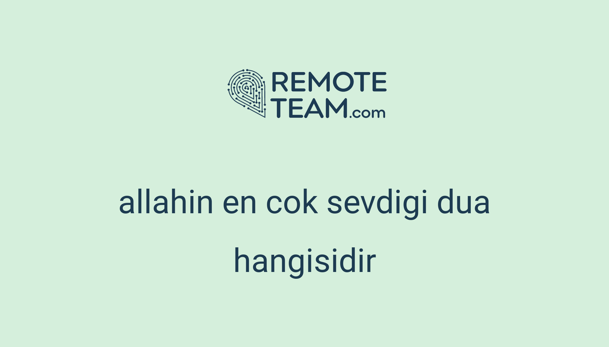 Allah'ın en çok sevdiği zikir hangisi?